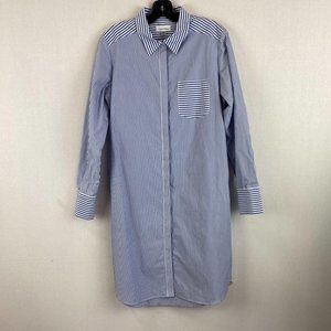 CALVIN KLEIN Stripe Shirt Dress